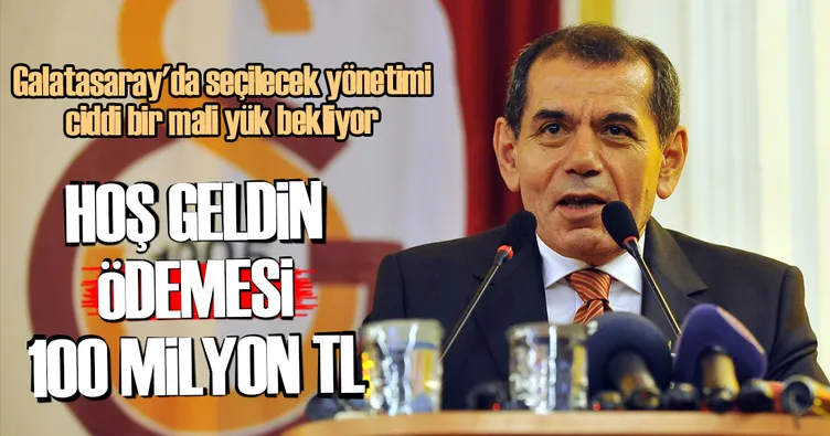 Hoş geldin ödemesi 100 milyon TL