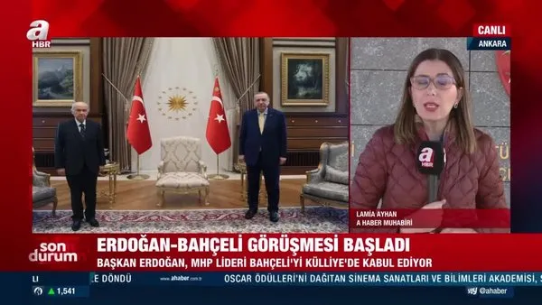 Külliye'de Başkan Erdoğan ile Devlet Bahçeli arasında kritik 'Yeni Anayasa' zirvesi