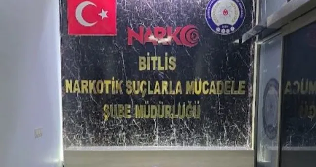 Bitlis’te 3 kilo 700 gram uyuşturucu ele geçirildi