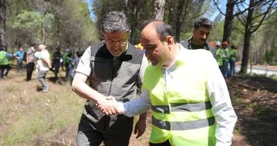 Başkan akdenizli ’Orman Benim’ kampanyasına katıldı