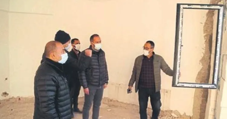 Niğde Belediye binası yenileniyor