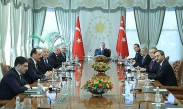 Başkan Erdoğan, Türk Devletleri Teşkilatı Aksakallar Konseyi heyetini kabul etti
