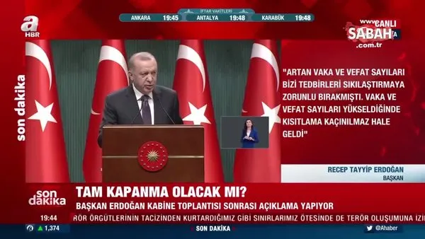 Son Dakika Haberi! Başkan Erdoğan'dan 'Özel Hastane' uyarısı: Yoğun bakım ve aşı hizmetleri için ücret talep edilemez | Video