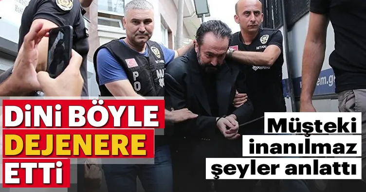 Adnan Oktar dini böyle dejenere etmiş!