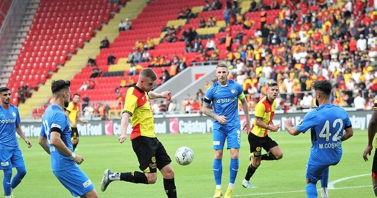 Göztepe isyan bayrağını erken açtı