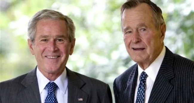 george h w bush hastaneye kaldirildi son dakika haberler