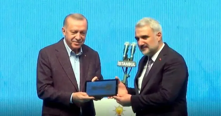 Kapaktepe’den Başkan Erdoğan’a NFT hediyesi