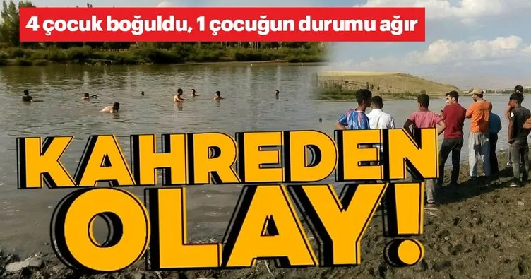 SON DAKİKA: Muş’tan kahreden haber: Murat Nehri’nde 4 çocuk boğuldu
