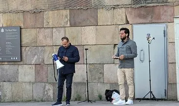 İsveç’te Kur’an-ı Kerim’e alçak saldırı! Polis, engel olmaya çalışanları gözaltına aldı