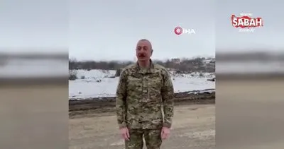 Aliyev, ailesi ile işgalden kurtarılan Füzuli ve Hocavend’i ziyaret etti | Vİdeo