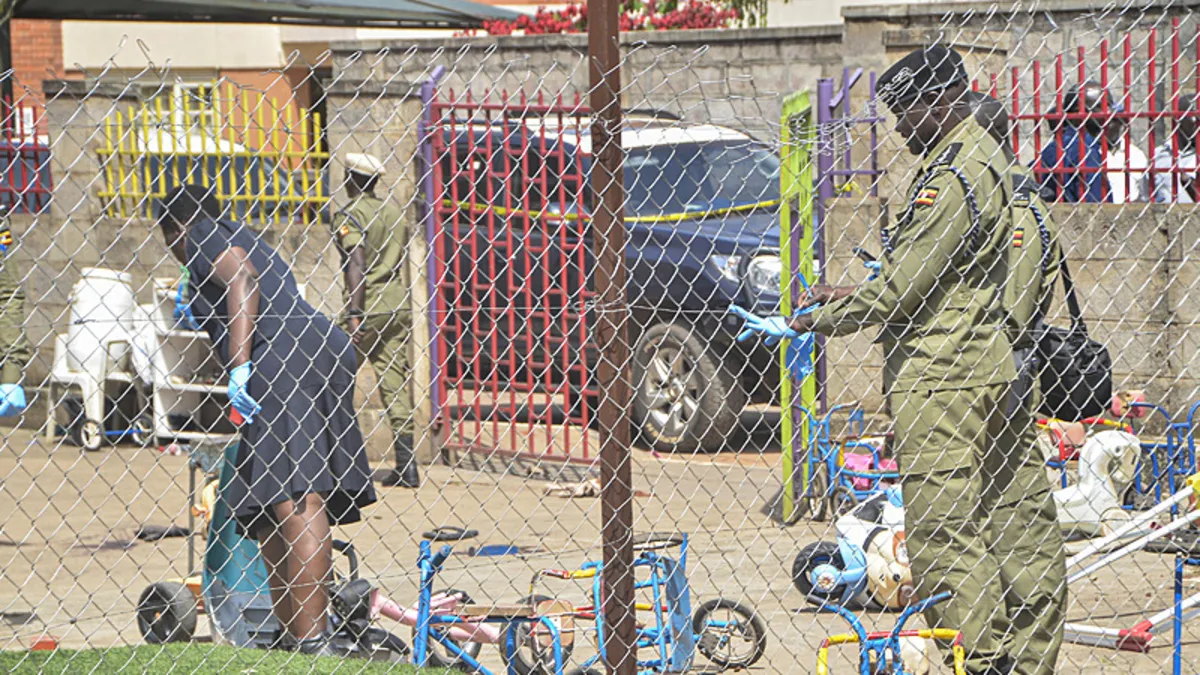 Uganda’da anaokulunda palalı dehşet: 4 çocuk katledildi Uganda’da anaokulunda palalı dehşet: 4 çocuk katledildi