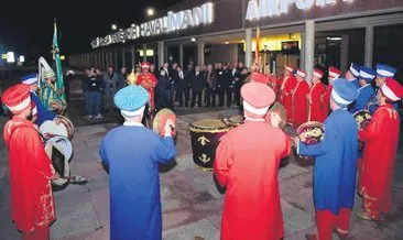 İlk sefere mehterli karşılama #antalya