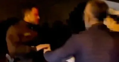 Düzce’de alkollü kadın, bekçilere küfür ve hakaretler yağdırdı #duzce