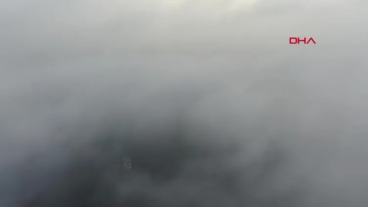 İstanbul'da sis etkili oluyor | Video