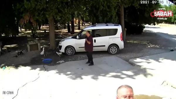 'DEDAŞ görevlisiyiz' diyerek mahallenin elektrik kablolarını çalan hırsızlar kamerada | Video
