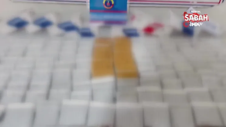 Markette makaron ele geçirildi | Video