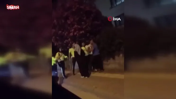 Ehliyetsiz sürücüye ceza kesildi, babası olay çıkardı! O anlar kamerada | Video