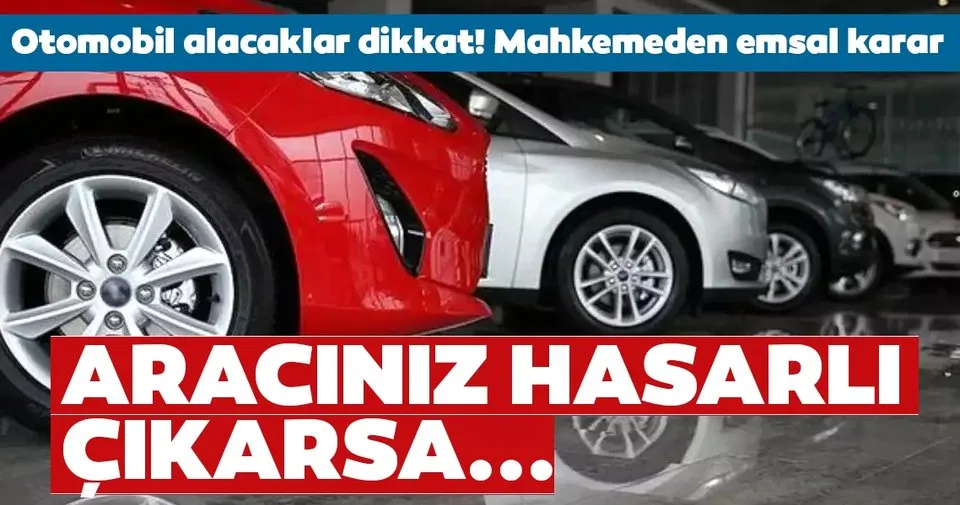 Son Dakika Haberi Otomobil Alacaklar Dikkat Araciniz Hasarli Cikarsa Ekonomi Haberleri