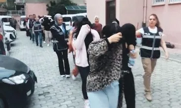 Fuhuş çetesine şah mat operasyonu