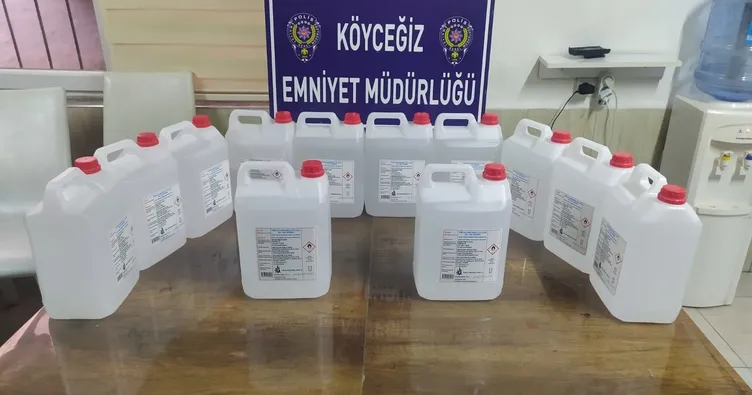 Muğla’da kaçak içki operasyonu