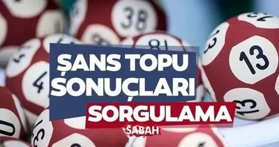 BELLİ OLDU! Şans Topu sonuçları 17 Temmuz 2024 TIKLA-SORGULA! Şans topu çekiliş sonuçları belli oldu! İşte kazandıran numaralar