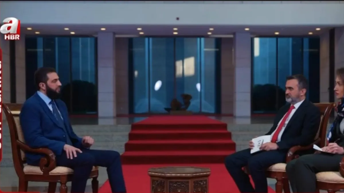 SON DAKİKA | Suriye’nin yeni lideri Ahmet El Şara’dan A Haber’e özel açıklamalar: PKK’ya müsaade etmeyiz SON DAKİKA | Suriye’nin yeni lideri Ahmet El Şara’dan A Haber’e özel açıklamalar: PKK’ya müsaade etmeyiz