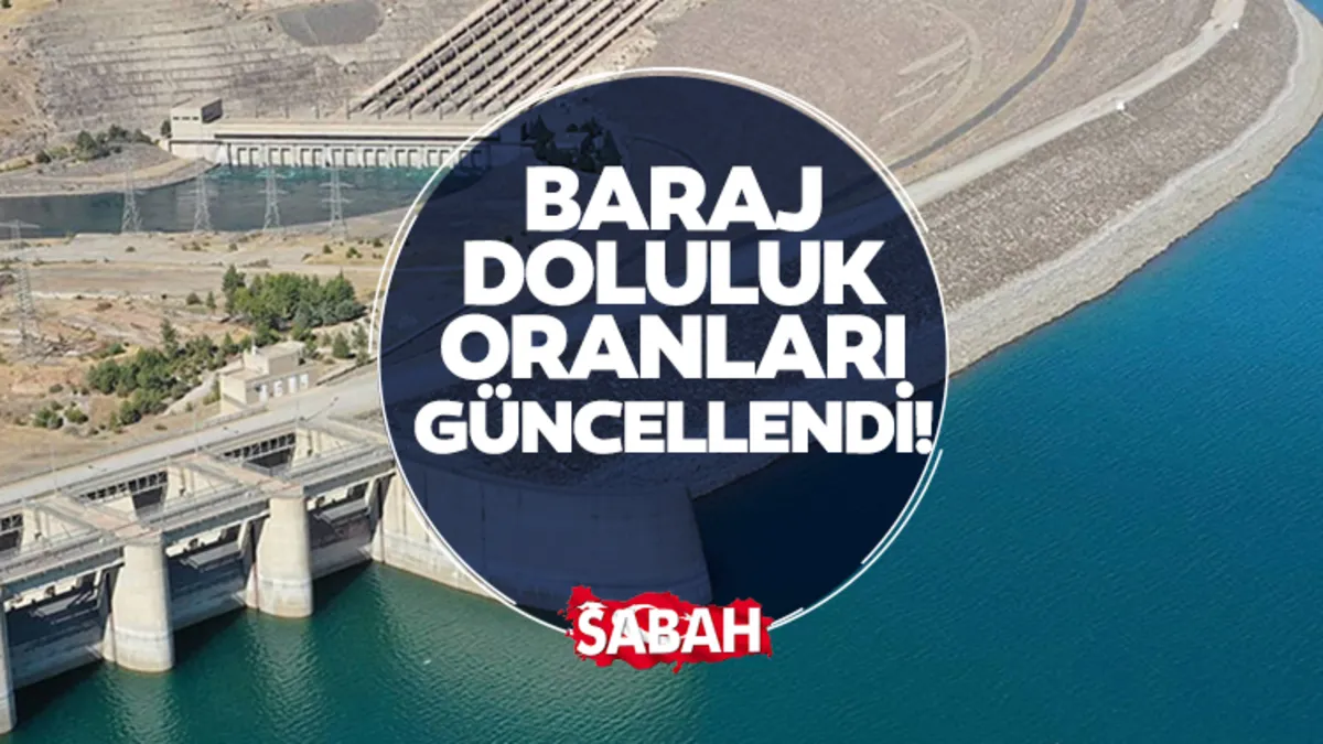 BARAJ DOLULUK ORANLARI YÜZDE KAÇ? İstanbul, Ankara, İzmir, Bursa... İşte, 29 Nisan baraj doluluk oranları