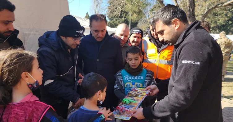 BAYKAR’ın şefkat eli deprem bölgesinde