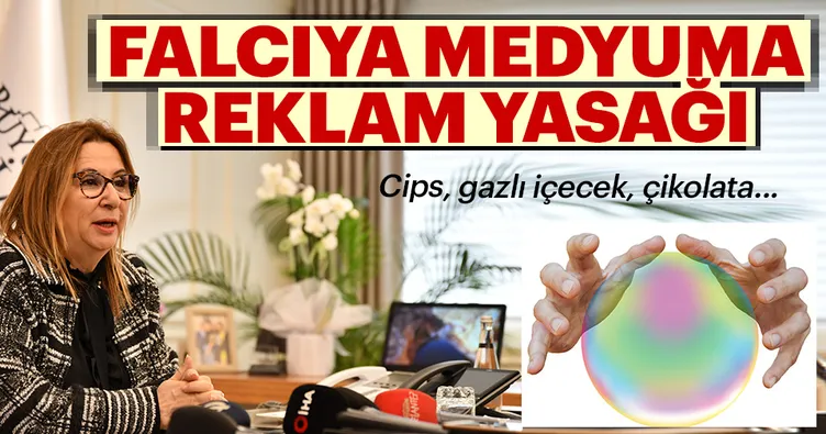 Falcı, medyuma reklam yasak