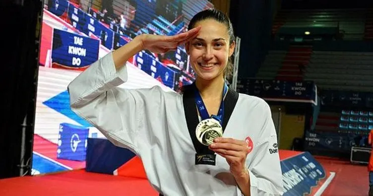 İrem Yaman Avrupa şampiyonu! Altın madalyayı aldı, asker selamını verdi