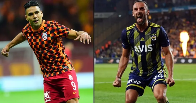 Etnospor'da ezeli kapışma: Radamel Falcao - Vedat Muriqi