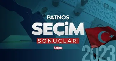 Patnos seçim sonuçları! 14 Mayıs 2023 Ağrı Patnos seçim sonucu ile adayların oy oranları