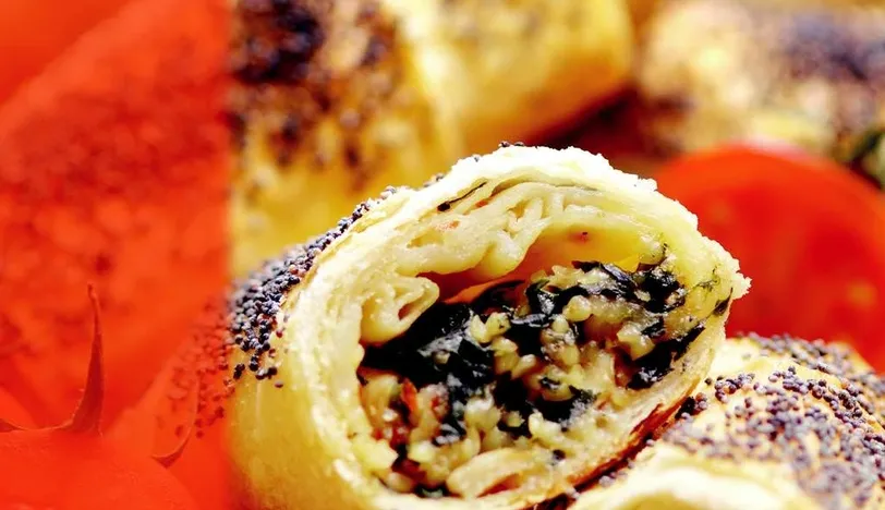 Ispanaklı Bulgurlu Börek