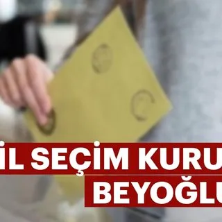 İl Seçim Kurulu'ndan Beyoğlu kararı
