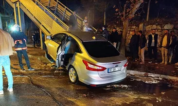 Sinop'ta otomobil yaya üst geçidine çarptı: 4 kişi yaralandı #sinop