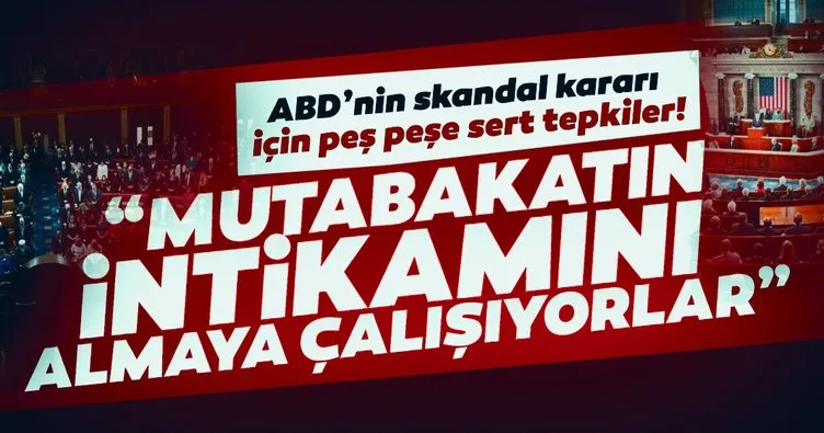 Son Dakika: Bakan Çavuşoğlu’ndan ABD’nin skandal tasarısına sert tepki