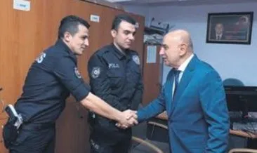 Turgut Altınok’tan polislere ziyaret