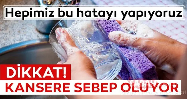 Hepimiz bu hatayı yapıyoruz! Kansere sebep oluyormuş