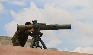 Münbiç’te PKK/YPG’li teröristlerin kullandığı ABD yapımı TOW’lar görüntülendi