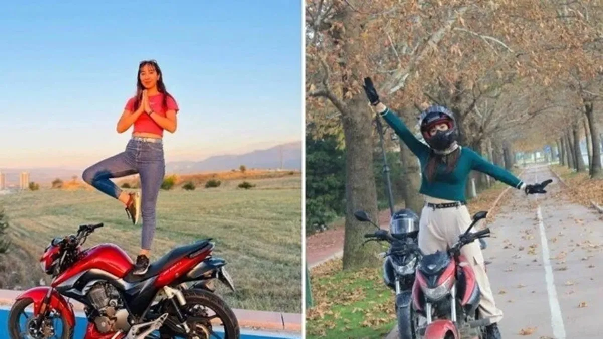 Denizli'de feci kaza: Motosiklet tutkunu genç kız kazada hayatını kaybetti