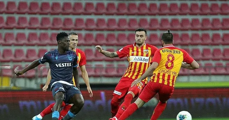Kayserispor 1-2 Trabzonspor | MAÇ SONUCU