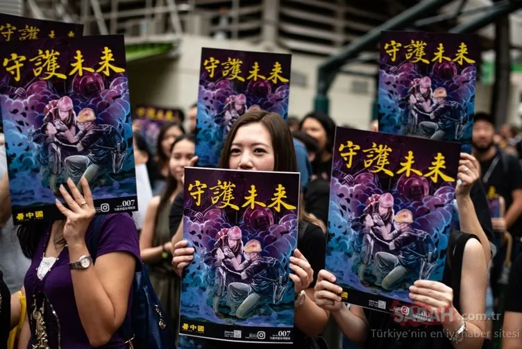 Hong Kong’da hükümet karşıtları sokağa döküldü