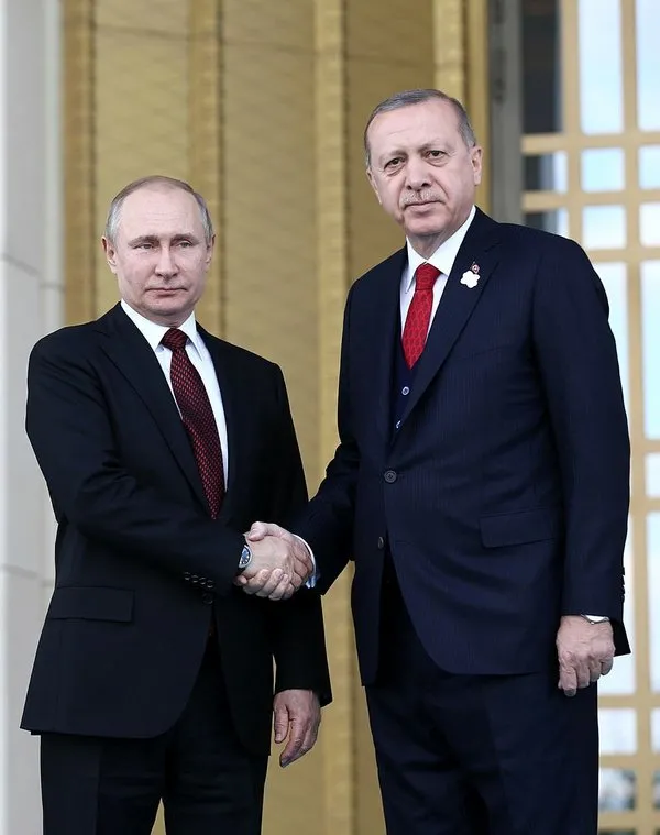Rusya lideri Vladimir Putin'in Ankara ziyaretinden yansıyan kareleri