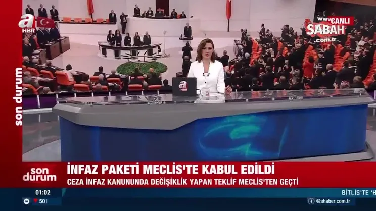 Mini infaz paketi, Meclis Genel Kurulu'nda kabul edilerek yasalaştı | Video