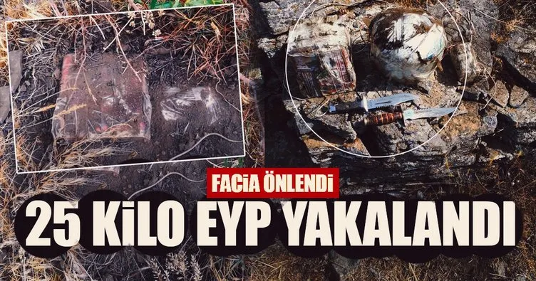 Son dakika: Bitlis’te 25 kiloluk EYP imha edildi