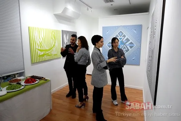 Ressam Çimen'den New York'ta Anadolu'dan kilim motifleri sergisi