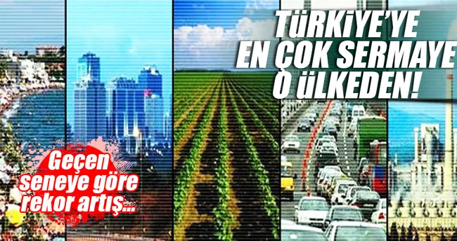 Türkiye’ye en çok sermaye İngiltere’den geldi