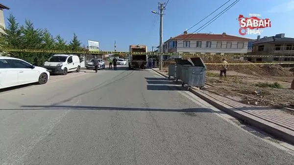 Konya'da feci ölüm! Çöp kamyonunun çarptığı bisikletli çocuk hayatını kaybetti | Video