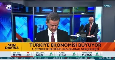 Son dakika: Türkiye ekonomisi ilk çeyrek büyüme rakamları açıklandı | Video
