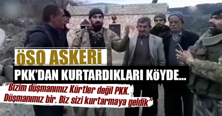 Son Dakika Haberi: ÖSO askerleri, PKK'dan kurtardıkları köyde!